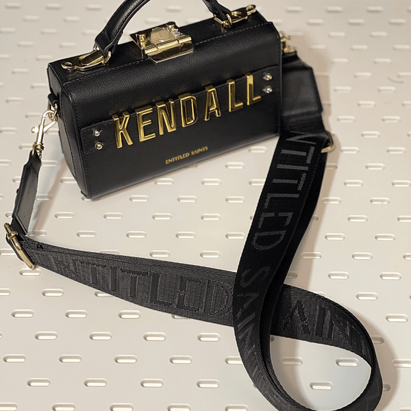 The Gigi Convertible Waist Bag with Letter Sliders and Street Straps